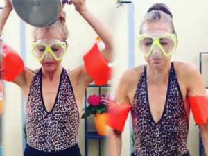 Meryem Uzerli... KOLLUKLARI VE DENİZ GÖZLÜĞÜ TAKTI, BUZ KOVASINI DÖKTÜ!