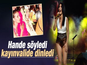 Hande Yener... GELİN  SÖYLEDİ, DÜNÜRLER DİNLEDİ !..