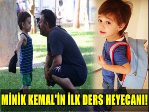 Cem Yılmaz... MİNİK OĞLU KEMAL, OKULA "MERHABA" DEDİ !..