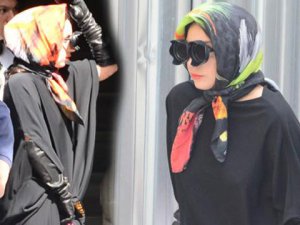 Lady Gaga... ALİŞVERİŞ KAMUFLAJI!