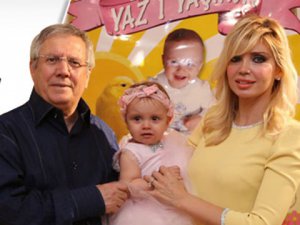 Aziz Yıldırım... `KÜÇÜK KIZI BİR YAŞINDA!