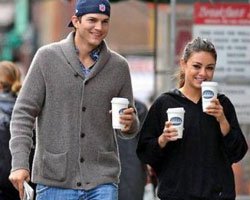 Ashton Kutcher - Mila Kunis... KIZLARI DOĞDU!