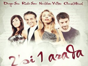 `2`si 1 Arada`... CEMAL HÜNAL VE RUHİ SARI, TİYATRO SAHNESİNDE !..