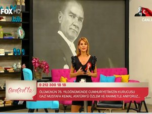 ESRA EROL`UN BOĞAZ DÜĞÜMLEYEN ATATÜRK SEVGİSİ!