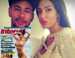 Neymar`ın sevgilisi Soraja Vucevic...ÇIRILÇIPLAK KAPAK OLDU!...