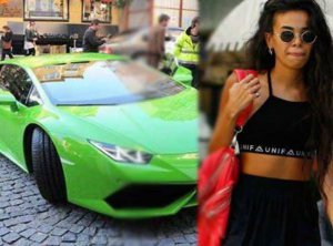 Asena Erkin... DOĞUM GÜNÜ HEDİYESİ YEŞİL LAMBORGHİNİ VE İLAN-I AŞK!