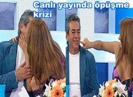 Nilay Dorsa... SALİH GÜNEY'E ATEŞLİ ÖPÜCÜK!