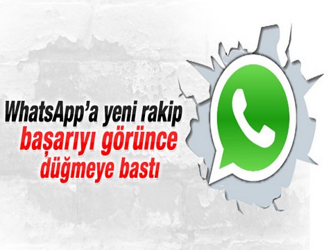 'Whatssapp'.... DÜNYA İLETİŞİM DEVİNE, RAKİP Mİ GELİYOR ?..