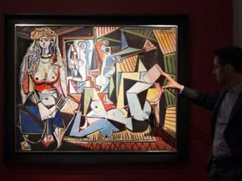 Picasso'nun Cezayirli Kadınlar tablosu... DÜNYANIN EN PAHALI FİYATINA SATILDI !..