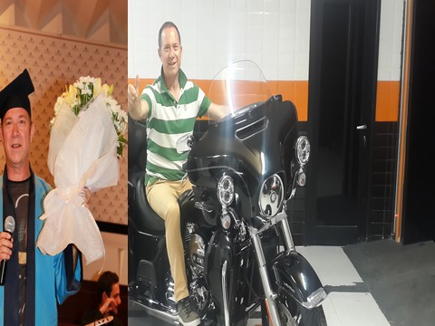 Sümer Ezgü... MOTOR SEVDASI İÇİN DİPLOMA ALDI !..