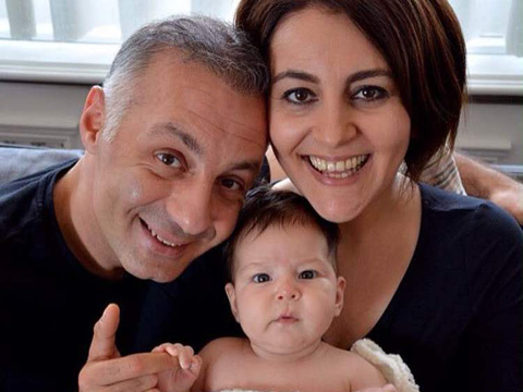 SARAÇOĞLU ÇİFTİNDEN İLK BABALAR GÜNÜ FOTOĞRAFI!