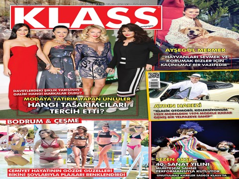 Klass Magazin... AĞUSTOS SAYISI İLE  YAZIN CIVILTISINI SUNUYOR!..