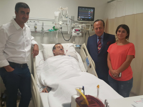 Burhan Akdağ... HAYATA DÖNDÜ!