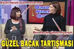 Gülriz Sururi-Deniz Akkaya...TİYATRODA BACAK TARTIŞMASI!