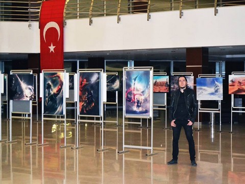 ı “Atatürk Resimleri Sergisi”... ULU ÖNDER ATATÜRK'E SAYGI SERGİSİ !..