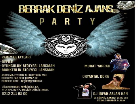 Berrak Deniz Ajans... ŞÖLENE DÖNÜŞECEK PARTİYE HAZIR MISINIZ ?..