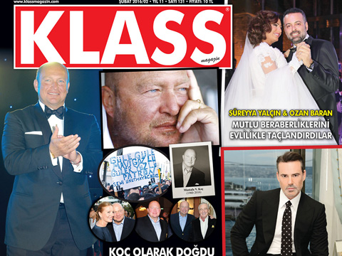 KLASS  ŞUBAT SAYISI  BAYİLERDEKİ  YERİNİ ALDI!