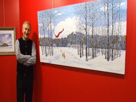 Gafur Uzuner... "GEZİYORUM ÇİZİYORUM"  ADLI SERGİSİ, 12 ŞUBAT'A KADAR AÇIK!