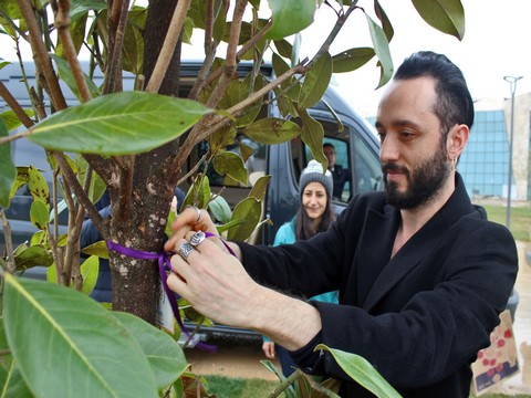 Mabel Matiz...EXPO 2016 ÜNLÜLER ORMANI’NIN 70. AĞACINI DİKTİ!..