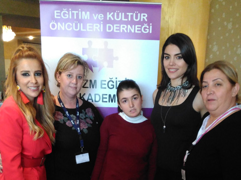 Gaye Turgut... OTİZMLİ ÇOCUKLARA DESTEK OLDU!