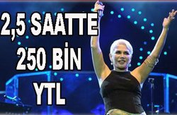 Sezen Aksu... SAATİ 100 BİN YTL !..