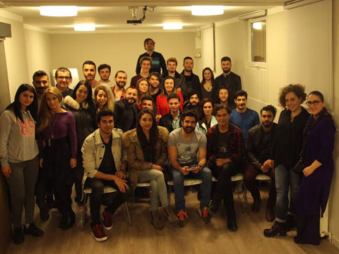 Zeynep Atakan... TÜMAY ÖZOKUR ATÖLYE ÖĞRENCİLERİYLE BULUŞTU!