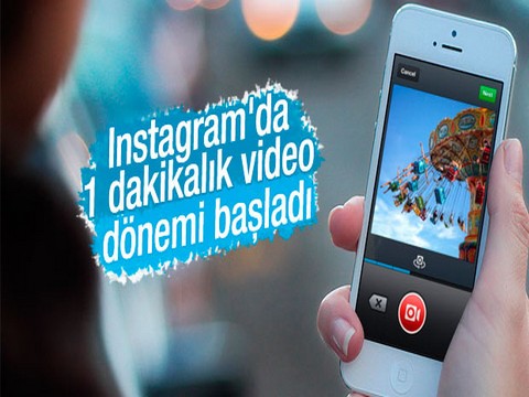 'İnstagram'...VİDEOLARIN SÜRESİ 60 SANİYEYE ÇIKARILDI!..