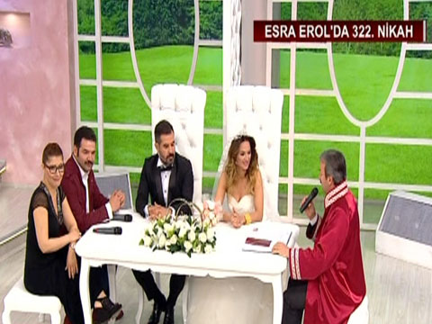 Esra Erol'da... 322. NİKAH KIYILDI!