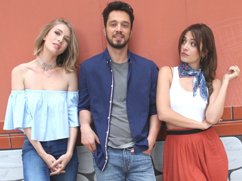 MURAT BOZ, İREM SAK VE YASEMİN ALLEN İLE SETTE!