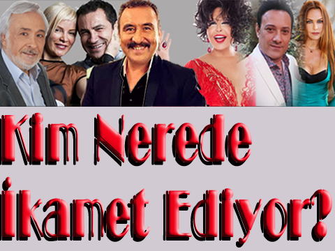 SEVDİĞİNİZ SANATÇI NEREDE OTURUYOR?