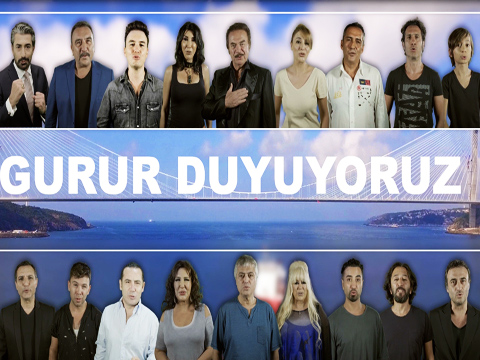 SANATÇILAR; YAVUZ SULTAN SELİM KÖPRÜSÜ’NÜN AÇILIŞI İÇİN BU VİDEODA BULUŞTU!..