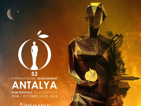 53. Uluslararası Antalya Film Festivali... AFİŞTE 'ALTIN PORTAKAL' UNUTULMADI!..