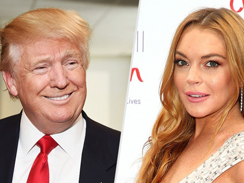 Donald Trump... "LİNDSAY LOHAN YATAKTA HARİKA"