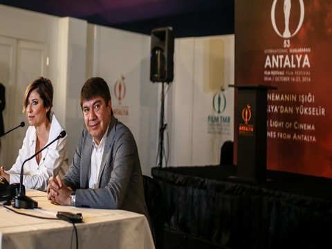 Menderes Türel... FESTİVAL MERKEZİNİ VE FESTİVAL YOLUNU AÇTI!..