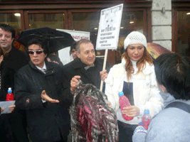 Nilay Dorsa-Orhan Kural... "KÜRKE HAYIR EYLEMİ YAPTILAR!