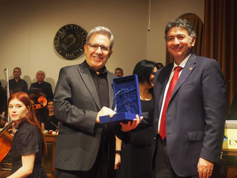 Zülfü Livaneli... BOĞAZİÇİ ÜNİVERSİTESİ'NE KONUK OLDU!