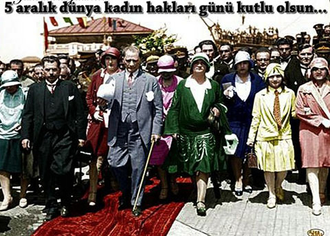 ÜNLÜLER 5 ARALIK 'DÜNYA KADIN HAKLARI GÜNÜ'NÜ UNUTMADI!