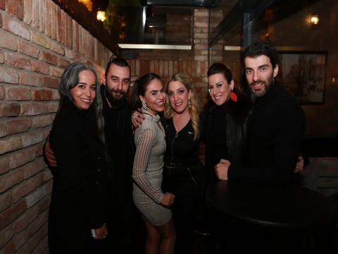 Ebru Küçükakar... AJANS YEMEĞİNDE YILDIZLAR GEÇİDİ!..