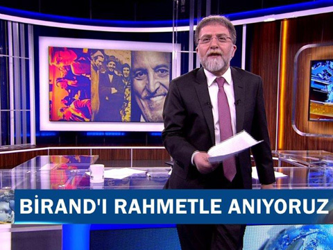 Ahmet Hakan... MEHMET ALİ BİRAND'A VEFA!