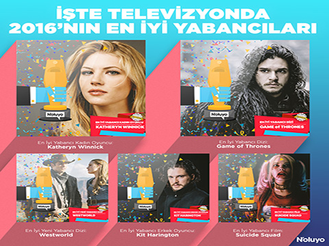 2016'da YABANCI DİZİLERİN KARNESİ AÇIKLANDI.