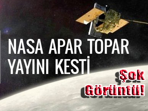 Bu kez NASA kaydetti... ŞOK UFO GÖRÜNTÜSÜ