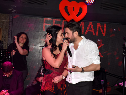 Ferman - Hilal Toprak... SEVGİLİLER GÜNÜ'NDE AŞK TAZELEDİLER!