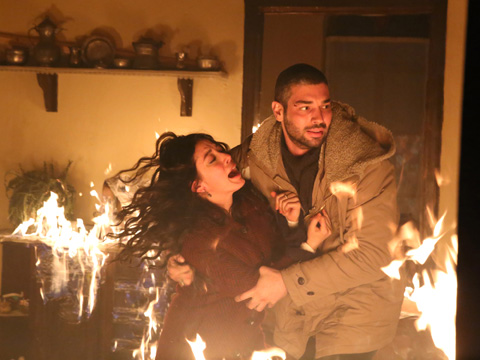 Çoban Yıldızı... ALEVLER ARASINDA!