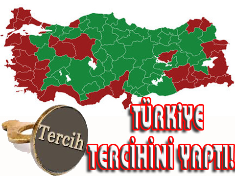 İŞTE REFERANDUM SONUÇLARI!..