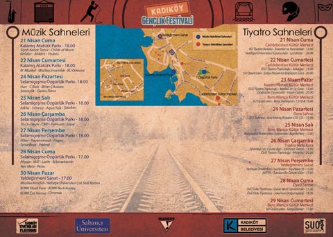 KADIKÖY'DE GENÇLİK FESTİVALİ!