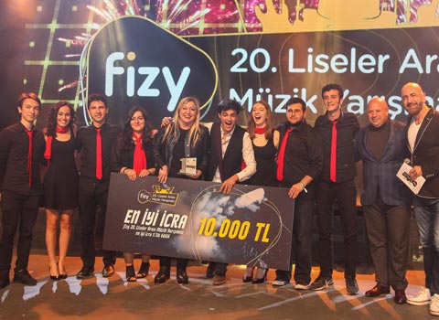 Liselerarası Müzik Yarışması... GALATASARAY LİSESİ İPİ GÖĞÜSLEDİ!