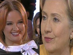 Müjde Ar... HİLLARY CLİNTON'I KÖŞEYE SIKIŞTIRDI!