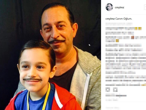 Cem Yılmaz… OĞLU KEMAL’İ KENDİSİNE BENZETTİ!