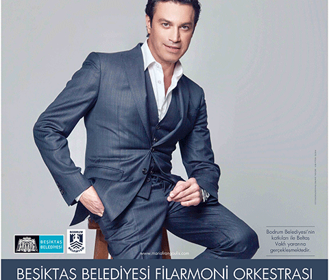 Beşiktaş Belediyesi Filarmoni Orkestrası... BODRUM'DA DÜNYACA ÜNLÜ TENOR'A EŞLİK EDİYOR!