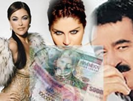 ÜNLÜLER "YTL"YE DÖNDÜLER...